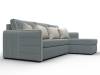 Диван угловой Лига Диванов Лига-078 130981 Серый фото 3