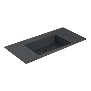 Раковина Vincea VCB-13100B из кварца, черный