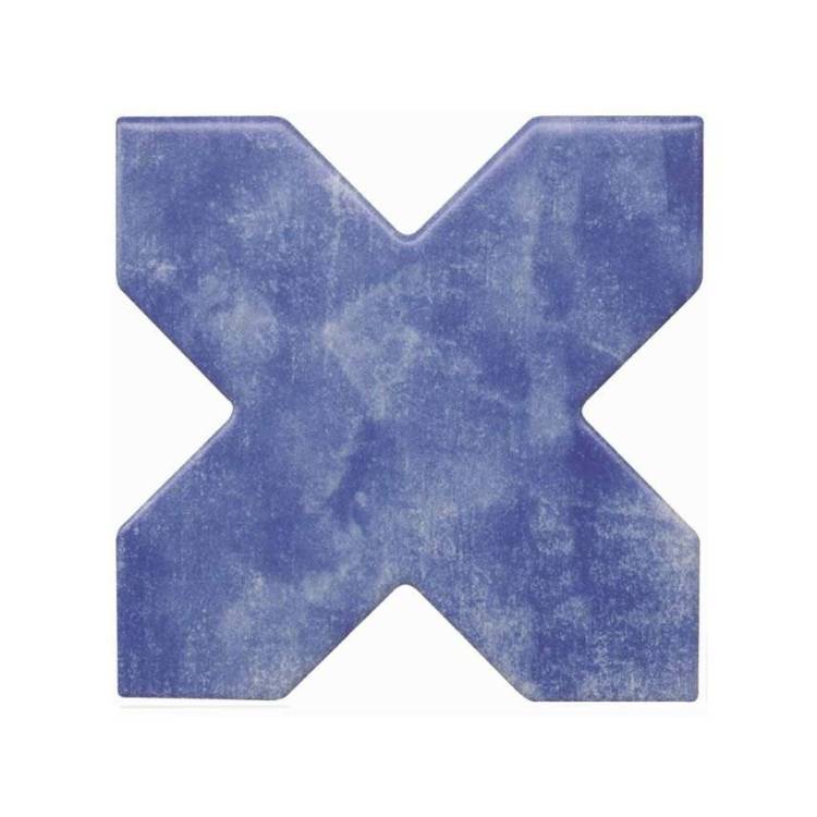 Керамогранит Cevica Becolors Cross Electric Blue 13.25x13.25