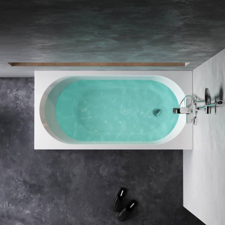Акриловая ванна AM.PM X-Joy W94A-140-070W-A белая, 140х70