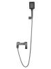 Смеситель для ванны Wonzon & Woghand WW-88639009-BGM с душем, темный графит фото 2