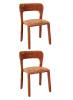 Стул обеденный Stool Group Zuri DR-1519C Caidu T454-10 X2 Терракотовый 2 шт.