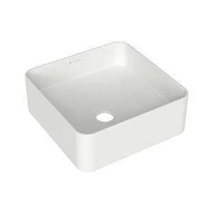 Раковина Aqueduto Espiral ESP0310 37x37, белый глянцевый