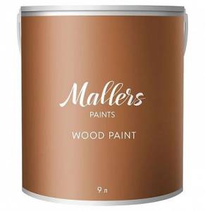 Краска для деревянных поверхностей Mallers Wood Paint база А 9 л