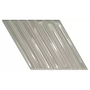 Керамическая плитка WOW Spike Bars 135013 A Mineral Grey Gloss 15x25.9