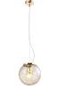 Подвесной светильник Crystal Lux Mayo Sp1 D200 Gold/Amber фото 3