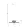 Подвесной светильник Arte Lamp Castello A7066SP-1BK фото 2