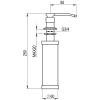 Дозатор для кухонной мойки Granula GR-01 D хром фото 3