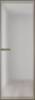 Межкомнатная дверь Profil Doors 1 AGN цвет профиля Шампань, стекло безопасное 4 мм иней 700x2000