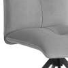 Стул Tetchair Sweet 24998 серый, велюр фото 8