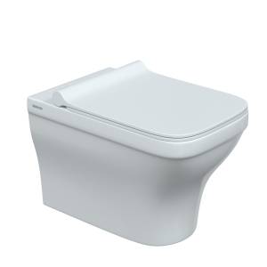 Унитаз подвесной Berges Wasserhaus Strati 82132 53.5 см, сиденье дюропласт микролифт, быстросъем