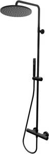 Душевая стойка Bossini Cosmo L10092.073 черный матовый