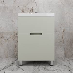 Тумба под раковину Style Line Матис 60 ЛС-00002432 напольная, олива, 60x82x45