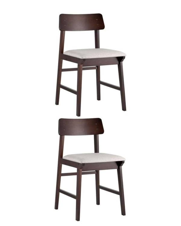 Набор из 2 стульев Stool Group Oden MH52035 BZ-10 LIGHT GREY x2-KOROB2 светло-серый