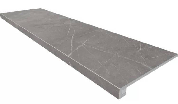 Ступень Estima Nolana 70754 Set/Steptrade/NL03_NS/33x120/Riser/NL03_NS/14.5x120 33x120 + Подступенок Dark Grey (14.5x120)