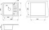 Мойка кухонная Granula Standart ST-5803 черная фото 9