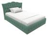 Интерьерная кровать Лига Диванов Герда 123590 зеленый 140x200 фото 4