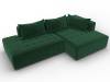 Диван угловой Лига Диванов Лига-103 134816 Зеленый фото 6