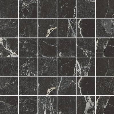 Мозаика Vitra Marmori K9456208LPR1VTE0 Сан Лорен Черный (5x5) 30x30