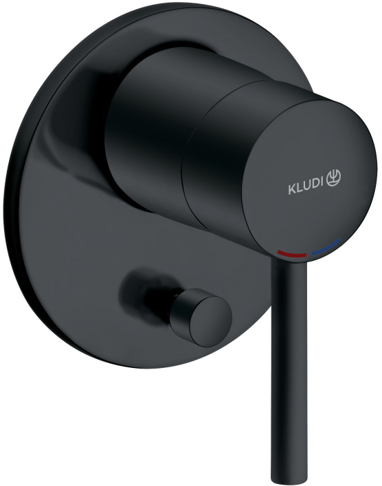 Смеситель для ванны с душем Kludi Bozz 387163976 черный матовый