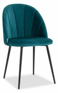 Стул барный Stool Group Логан NEW AV 413-Ciz-08(PP) велюр изумрудный