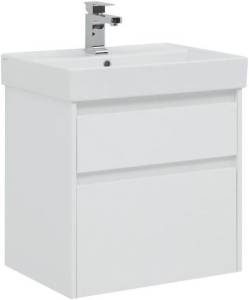 Тумба с раковиной Aquanet Nova Lite 60 2 ящика