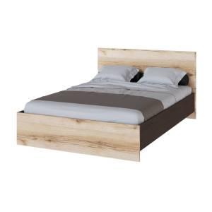 Кровать ТЭКС Плейона 00-00142935 140x200, с настилом, венге, дуб делано