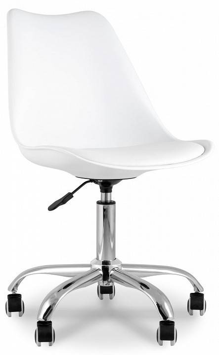 Стул компьютерный Stool Group Blok Y818 white пластиковый белый