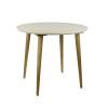 Обеденный стол Арника Ронда Н1-00130701 натуральный/слоновая кость фото 3