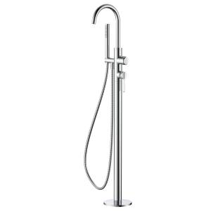 Смеситель для ванны с душем DQ Bonn DA1706001 напольный, хром