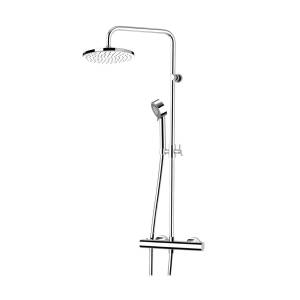 Душевая система Remer Elegance EQ37330FG хром, с термостатом