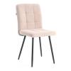 Набор из кресла и стула Tetchair Medeo LT 25054 бежевый, черный, флок фото 2