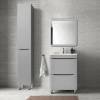Мебель для ванной Style Line Бергамо Мини 60 Люкс Plus напольная, антискрейтч серая