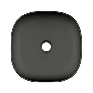 Раковина Scarabeo Glam 1806 37 BK 40 см, темно-серая