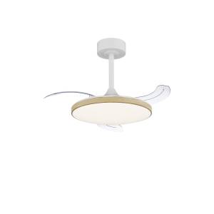 Светодиодная люстра на штанге с вентилятором Mantra Slim Fan 9009