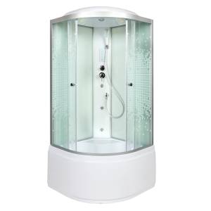 Душевая кабина AvaCan L910GM+EL с гидромассажем и электрикой, 100x100x215