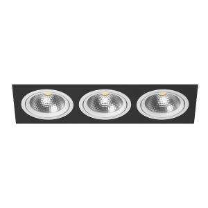Встраиваемый светильник Lightstar Intero 111 Triple Quadro i837060606