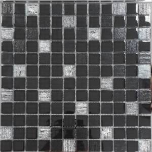 Мозаика Orro Mosaic Glass Vesta Black 30x30