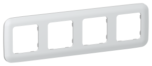 Рамка 4-постовая IEK Flite FI-M42-31-20-K36 жемчуг