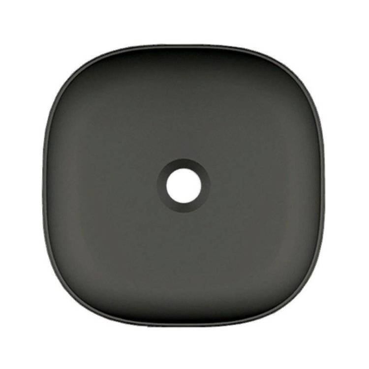 Раковина Scarabeo Glam 1806 37 BK 40 см, темно-серая