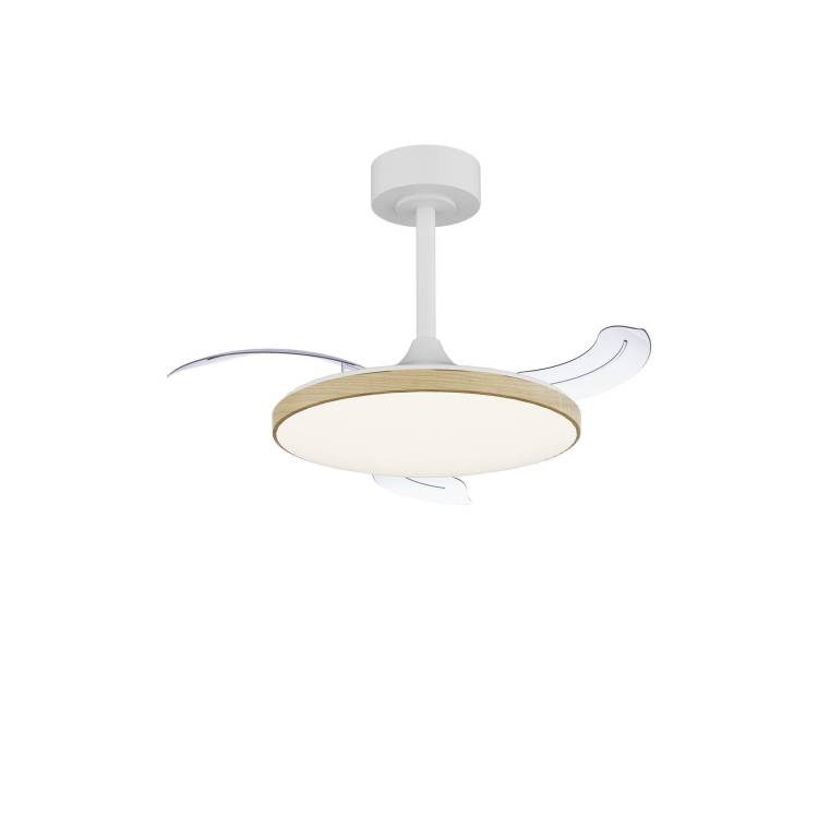 Светодиодная люстра на штанге с вентилятором Mantra Slim Fan 9009