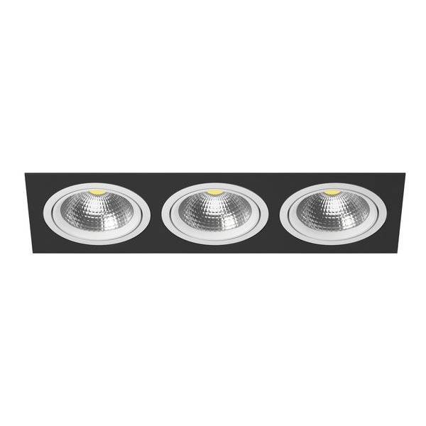 Встраиваемый светильник Lightstar Intero 111 Triple Quadro i837060606