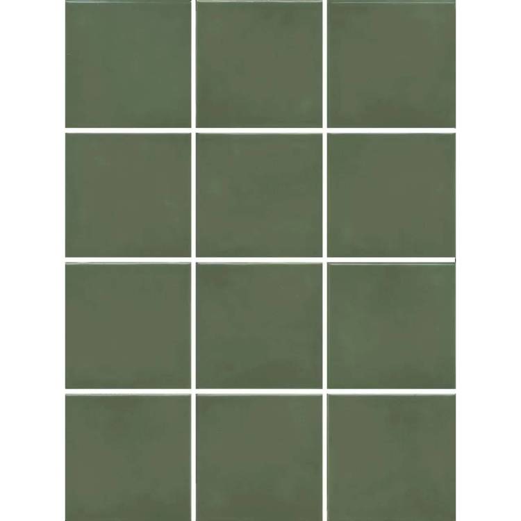 Керамогранит Kerama Marazzi Бахия KM1010G0050N Зеленый Глянцевый (из 12 частей) 29.8x39.8