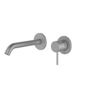 Смеситель для раковины Remer X Style Inox SSX15P нержавеющая сталь
