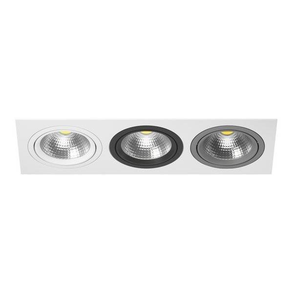Встраиваемый светильник Lightstar Intero 111 Triple Quadro i836060709