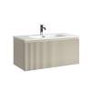 Тумба с раковиной Sancos Snob R 1.0 Beige Soft, 90x42.6
