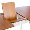 Стол Tetchair Соната Люкс 25165 антик, белый, массив сосны 120(150)x75x75 фото 9