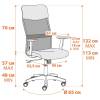 Кресло компьютерное Tetchair Practic PLT 20536 черный фото 16