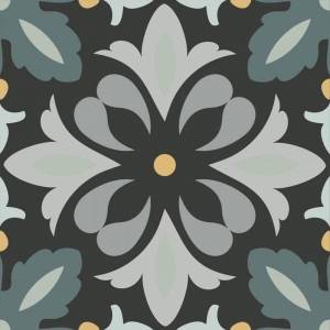 Керамогранит Ape Ceramica Dahlia Daisy Night 15x15