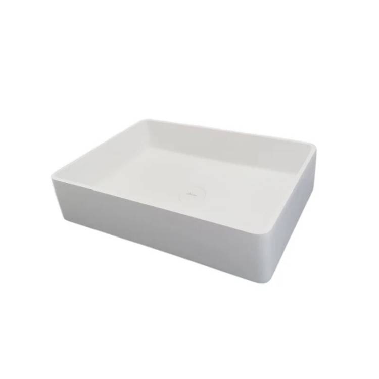 Раковина Abber Stein AS2634 55 см, белая матовая